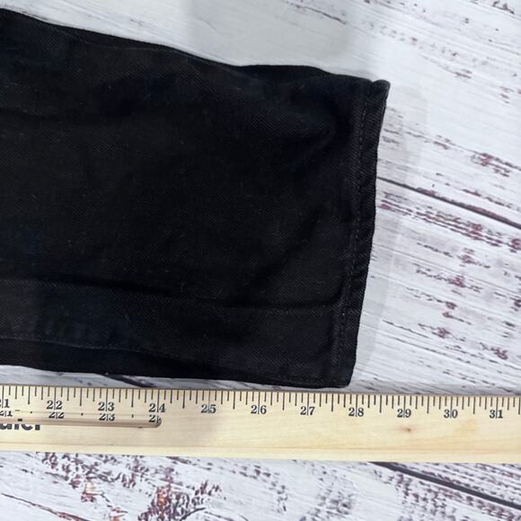 Levi’s 501 Black Button-Fly Straight Leg Jeans Men’s W29 L30 - Picture 7 of 8